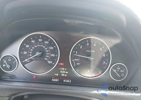 2014 BMW 328I из США, поврежденный, VIN WBA3A5C53EJ464607